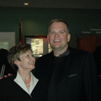 Karol Kinard Kimmell and Tom