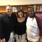 Tom with Andrea Ramsey & Gary Packwood